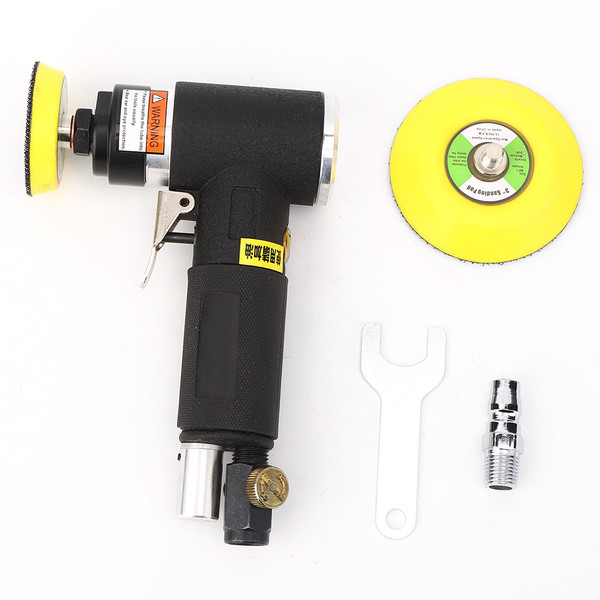 AT-1500-2 Pneumatic Angled Sander Polishing Machine Eccentric Grinding Tools 90 Degree