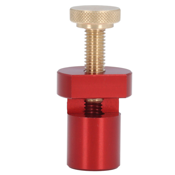 20mm Dog Hole Limit Block Aluminum Alloy Ruler Fixed Stair Gauge Woodworking Angle Ruler Auxiliary Clamp Red