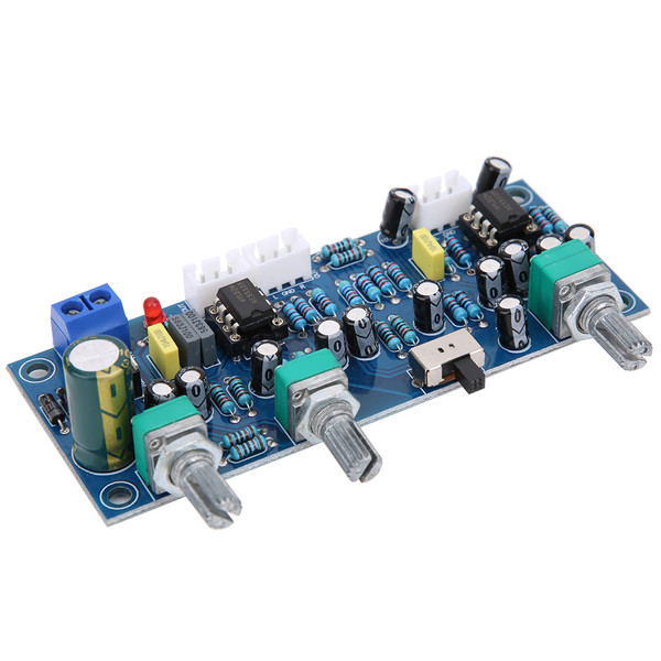 Preamp Board 2.1 Channel Low Pass Filter Subwoofer Tone Board HIFI Circuit Board