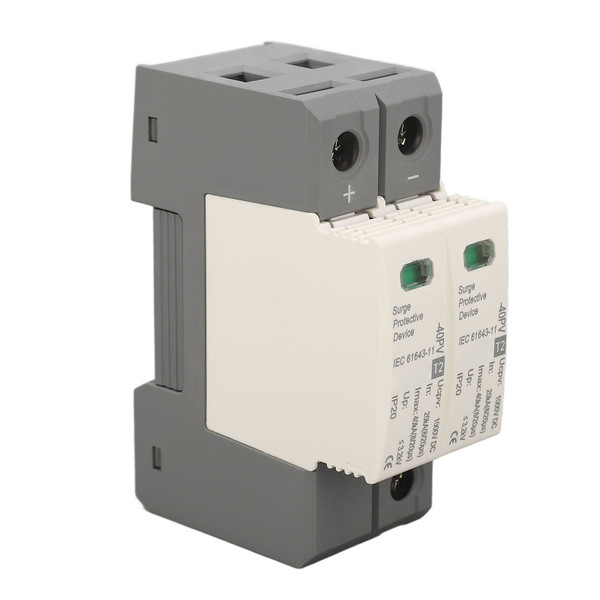 Surge Protective Device 1000V DC 20‑40KA 2P PC Photovoltaic PV Voltage Protection Arrester Protector