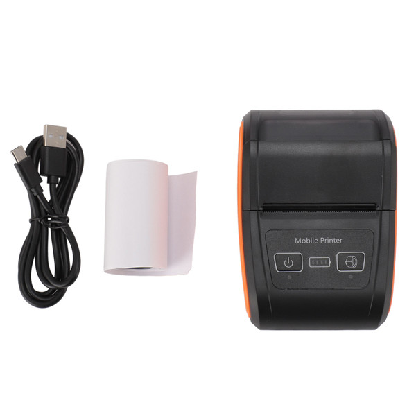 Thermal Receipt Printer USB Mini Portable Bluetooth HD Printing for POS Office Electronics