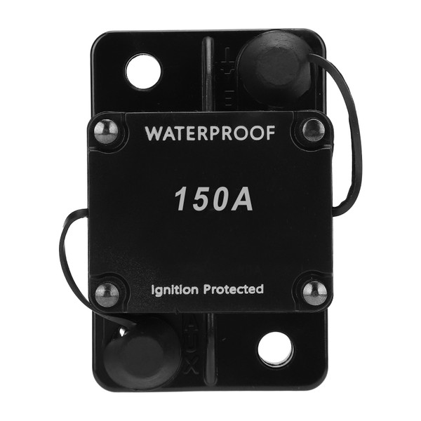 Circuit Breaker Auto Reset Fuse Holder Waterproof Automatic Switch DC12‑24V HT‑608150A