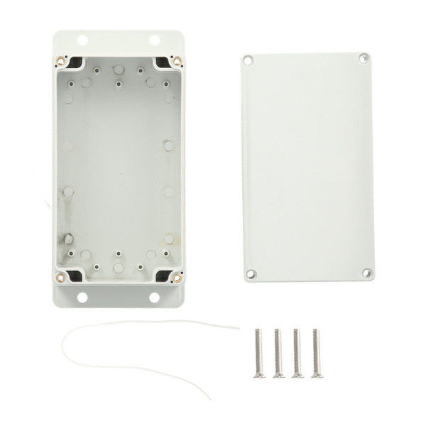 Junction Box IP65 Waterproof Plastic Case Outdoor Electronic Project Enclosure 158x90x64mm F2‑2