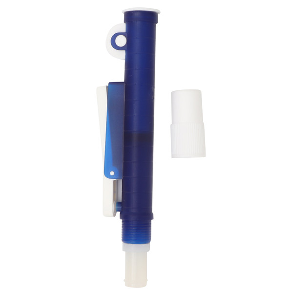 Pipette Pump Filler for Disposable Plastic and Glass Pipettes 2 ml Blue