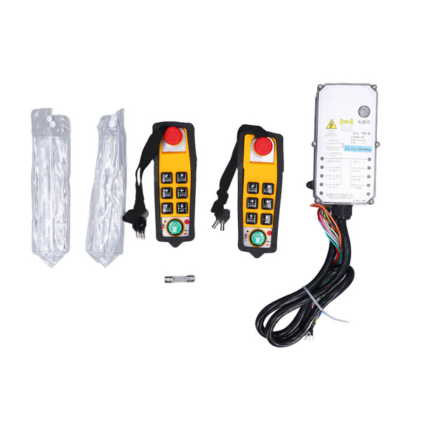 Wireless Crane Remote Control Waterproof Industrial Remote Control for Conveyor CNC Mining Machinery 800MHz DC24V