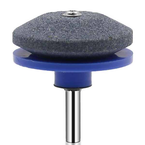 Lawn Mower Blade Sharpener Universal Sharpener Grinder Wheel Stone for Power Drill Hand Drill 1/4 Inch Shank