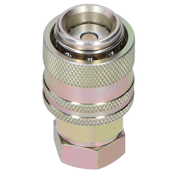 Hydraulic Testing Adapter Quick Connect Female Pressure Measuring Connector PT/PPT G1/8in