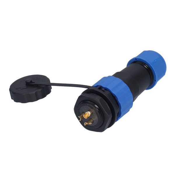 Aviation Plug Socket IP68 Waterproof Connector Rear Nut Male Female Butt Terminal 380V SP203 Pin