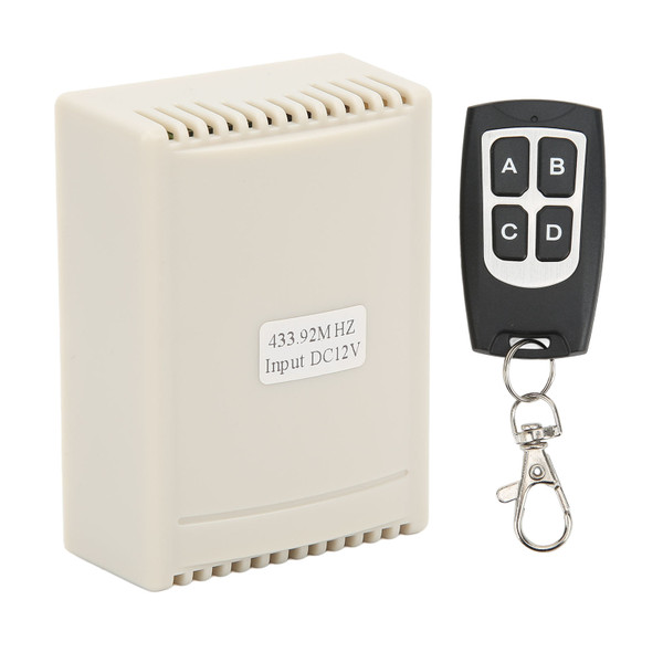Wireless Relay Remote Control Switch 4 Channel Controller Set Kit 12V for Industry