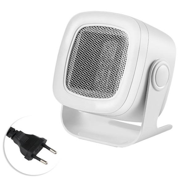Desktop Heater 800W Energy Efficient Fast Heating Overheating Protection Dumping Shutdown Space Heater with Thermostat EU Plug 220V