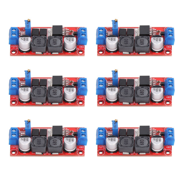 6PCS DC Buck Module Voltage Regulator Adjustable Power Board High Current 5‑38V to 1.25‑36V