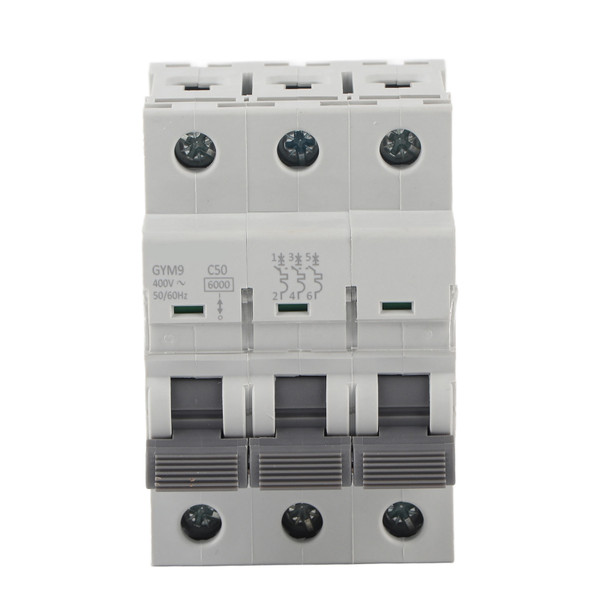 GYM9‑C65 Circuit Breaker 3P 400VAC 50/60Hz IP20 Electric Leaking Protector Current Circuit Breaker
