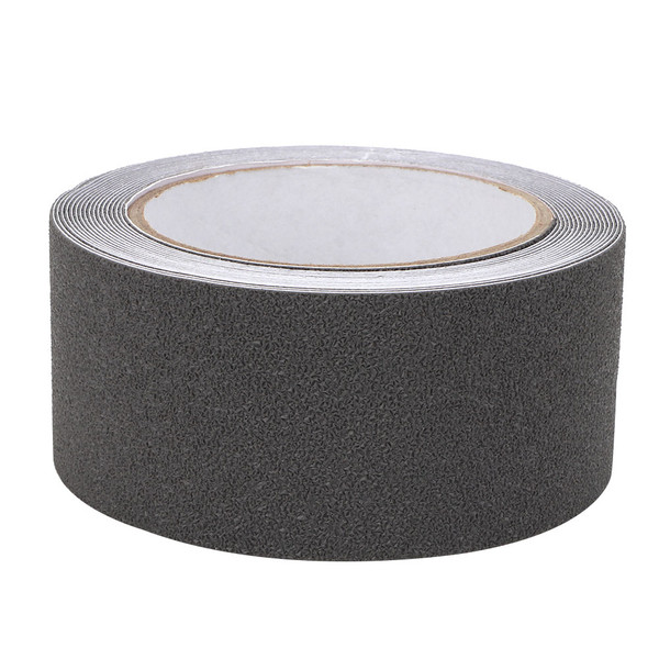 PEVA/PU Rubber Non slip Tape Floor Stair Step Anti Slip Abrasive Safety Strip 5m(Gray)