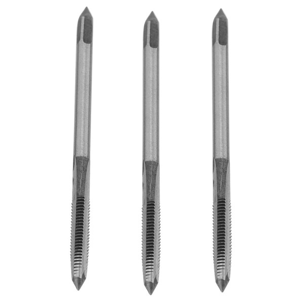 3Pcs/Set M3/M4/M5 Bearing Steel Hand Thread Tap Screw Taps Tool(M5)