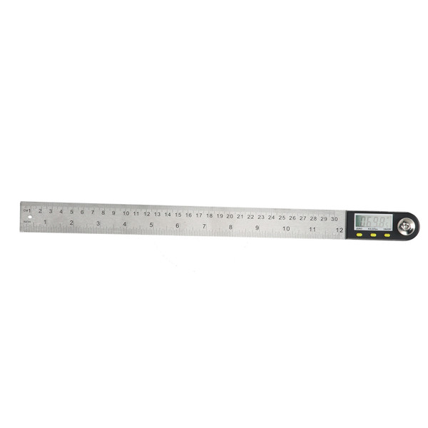 Digital Angle Finder Ruler 2 in 1 Goniometer Protractor Tool with Display for Automobiles0-300mm