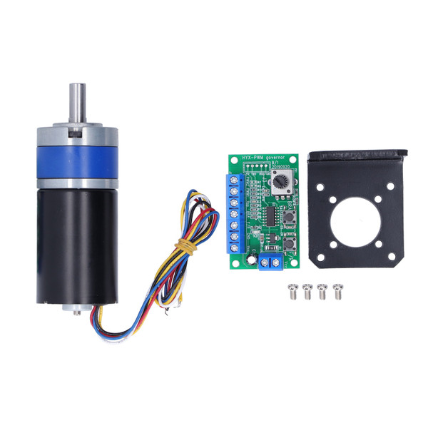 DC24V Gear Motor Brushless Speed Reduction Pure Copper Coil Motors with Controller CM36‑36508RPM
