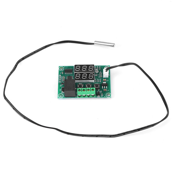 Digital DC 12V Dual LED Display Temperature Controller Sensor Relay Module Thermostat Switch