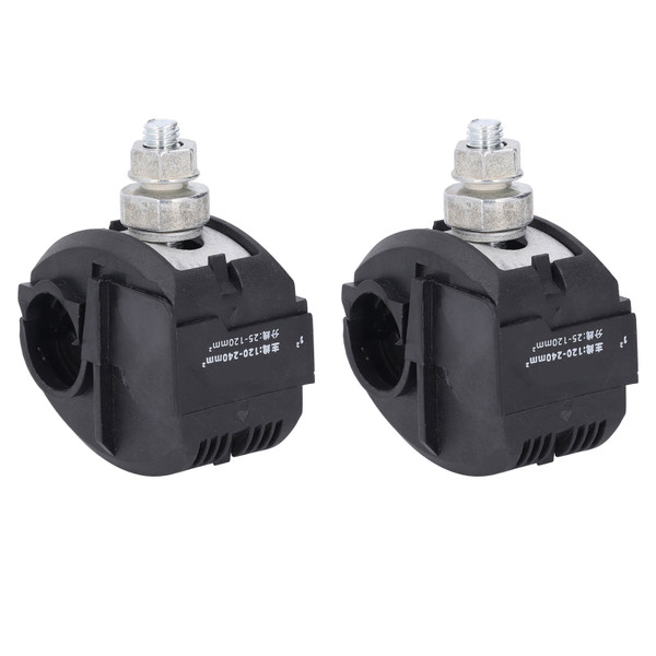 2Pcs 1KV Multi Cable Connector Non Peeling High Low Voltage Grounded Insulated Cable Connector JJC 7
