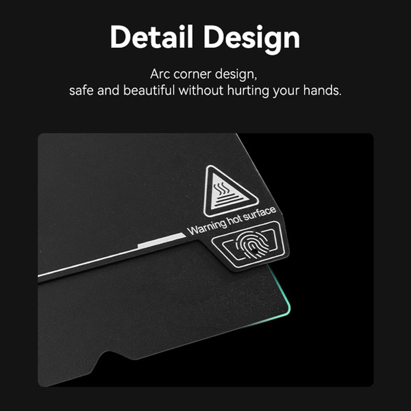 Creality Epoxy Resin Build Plate Double-sided Printing  Platform 235×235mm Ultra-high Adhesion Easy to Install Suitable for Ender-3 S1/ Ender-3 S1 Pro/ K1/ Ender-5 S1/ CR-10 SE/ Ender-3 V3/ Ender-3 V3 SE/ Ender-3 V3 KE 3D Printers