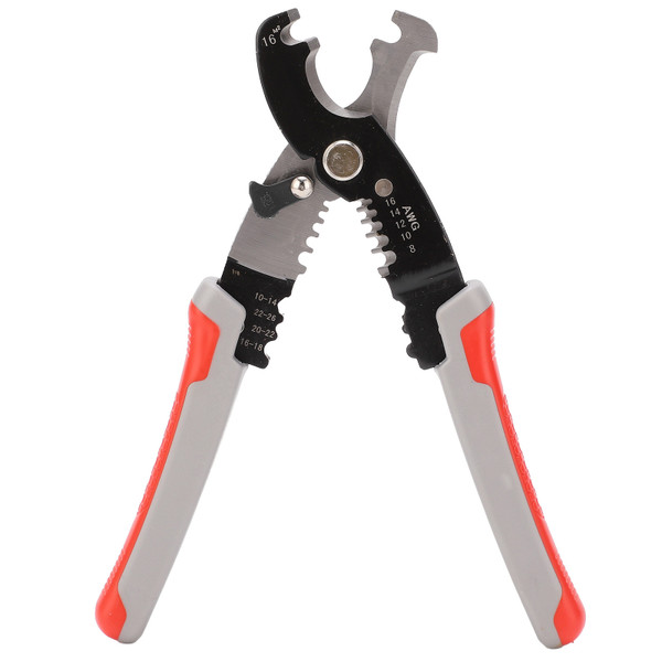 Wire Stripper Cutter Cable Cutting Stripping Pliers 55‑60HRC Hand Tools 8in AWG8‑16mm