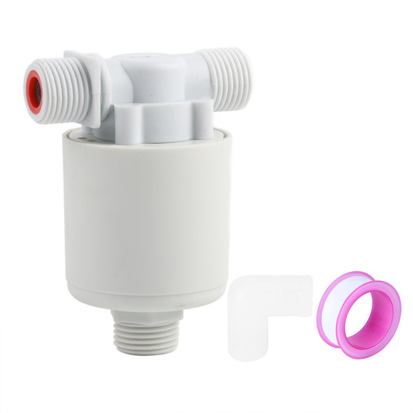 Floating Ball Valve Male Thread Inlet Tank Automatic Water Level Control Plastic G1/2in