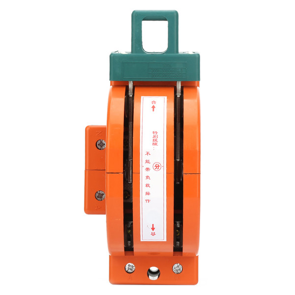 100A  50hz 2 Pole Disconnect Knife Switch for Circuit Breaker/Backup Generator/Power Switch