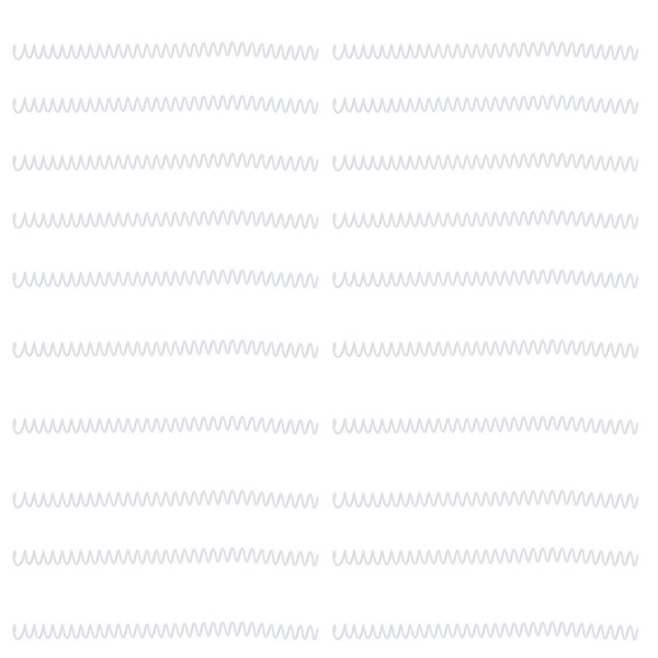 20Pcs Spiral Binding Coils 30 Sheet ABS Plastic Spiral Binding Spines for Stationery Work White