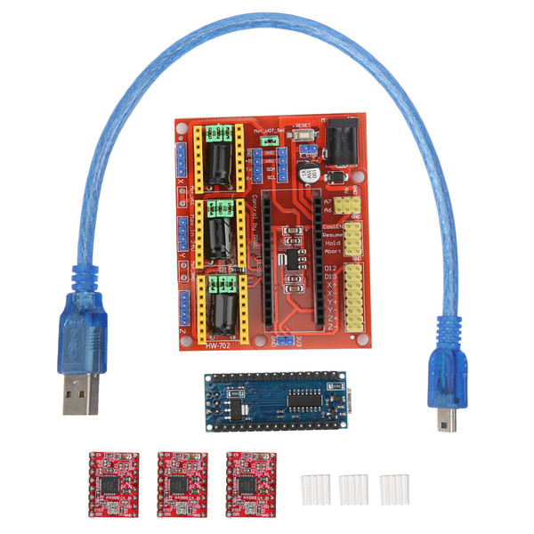 Stepper Motor Driver Board for V4 with A4988 Driver for Micro Drive Laser Engraving Machine