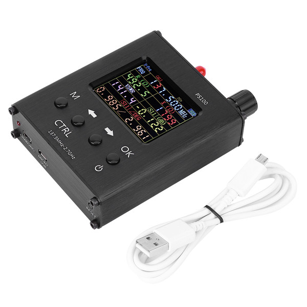 N1201SA UV Antenna Analyzer Meter Vector Impedance ANT SWR 140MHz‑2.7 GHz Electronic Components