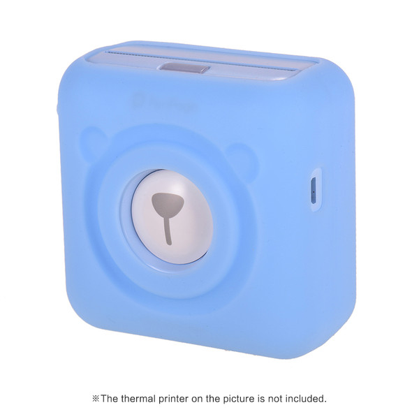 A6 Thermal Printer Silicone Case with Strap Anti-Dust Anti-Shock Anti-Scratch Protect Case