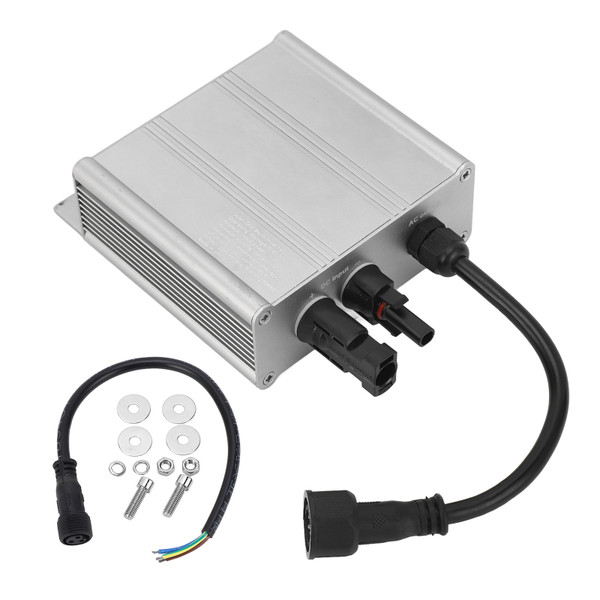 Solar Micro Inverter Grid Tie MPPT Pure Sine Wave Waterproof PV Charging Controller 120V AC230V Automatic Identification