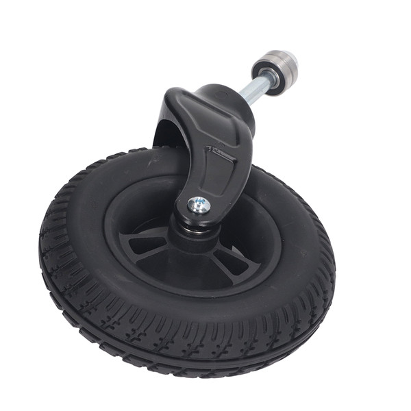 7 Inch Swivel Caster Universal PU Hub PVC Wheel Wheelchair Front Wheel Replacement 120KG Load Capacity