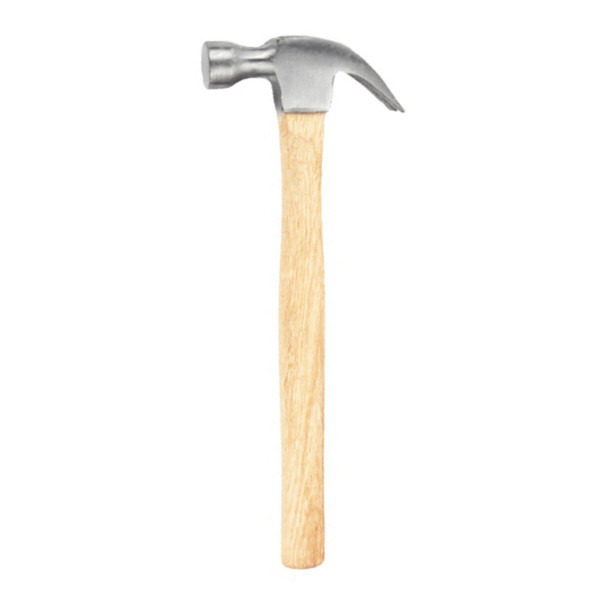 Claw Hammer High Carbon Steel Head Wooden Handle Easy Using Hammer for Home Decoration Carpentry
