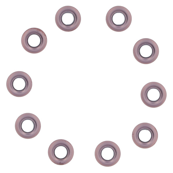 10Pcs Carbide Turning Inserts Indexable Coated for Wood Milling CNC Lathe Tools RDMT0802MOTN