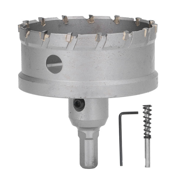 Tungsten Carbide Teeth Hole Saw Cutter Industrial Opener Drill Bit TCT Thick Metal75mm