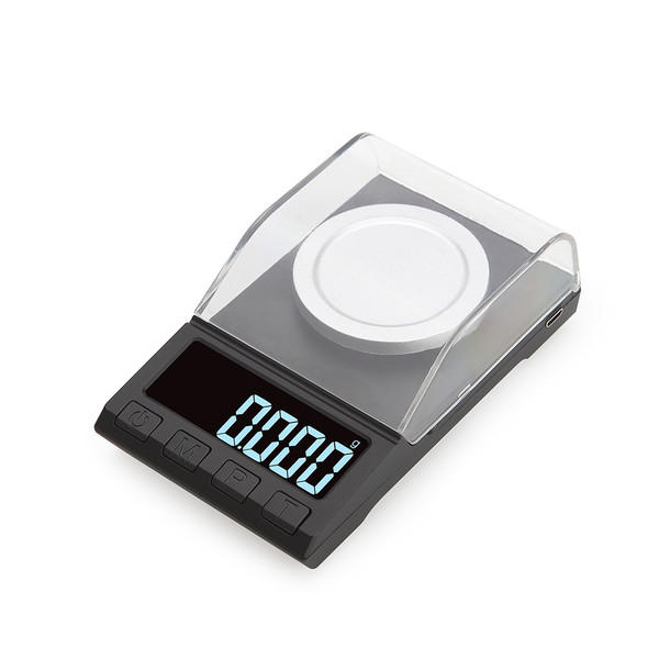 Portable Digital Scale Gold Jewelry Scale Powder Scale Mini Pocket Electronic Scale Professional Digital Milligram Scale High Precision 20g*0.001g DH-8068