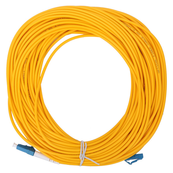 20m LC/UPC to LC/UPC Single Mode 3mm Fiber Optic Patch Cable Cord
