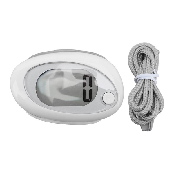 3D Pedometer Simple Step Counter with Clip Lanyard Accurate Quiet Compact Step Tracker for Walking Exercise Running