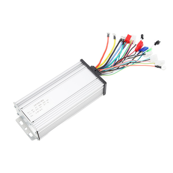 48V 800W Electric Bike Brushless Controller 15 Tube Aluminum Alloy Electric Scooter Brushless Motor Controller for Modification