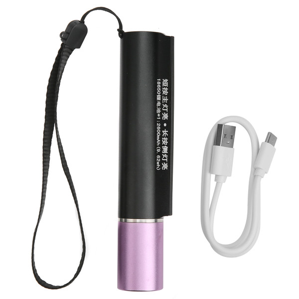 Aluminium Alloy UV LED Lightweight Flashlight Torch Lamp Ultraviolet Handheld Detection
