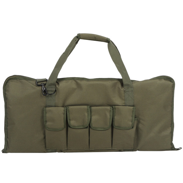 28x13 Inch 600D Oxford Cloth Military Green Large Capacity Tactics Protection Hunting Single Shoulder Bag