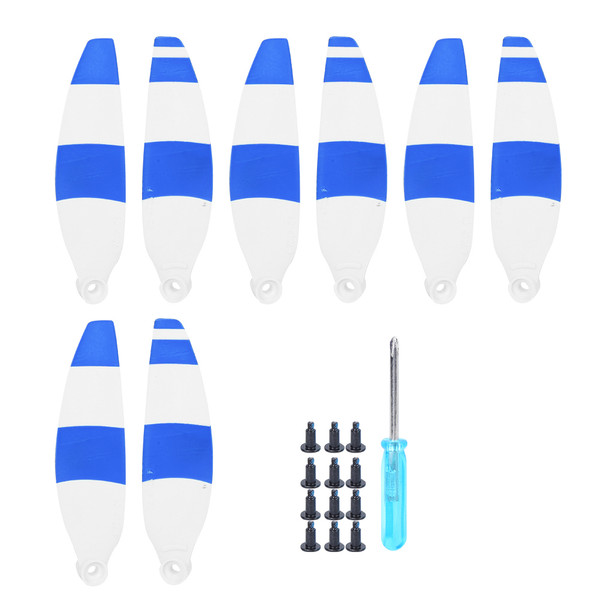 RC Drone Propeller Blades Screws Kit Accessories Spare Parts Fit for DJI MAVIC Mini DroneBlue