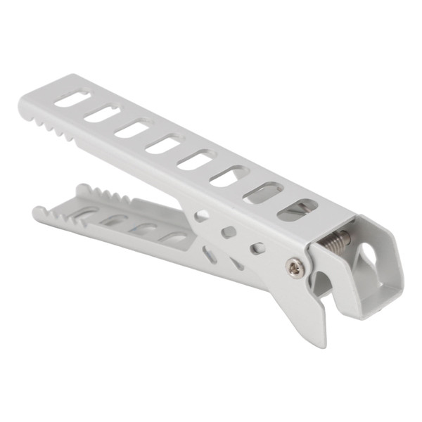 Hot Plate Gripper Clips Aluminum Alloy Anti Scalding Hot Bowls Retriever Tongs for Outdoor Camping Silver