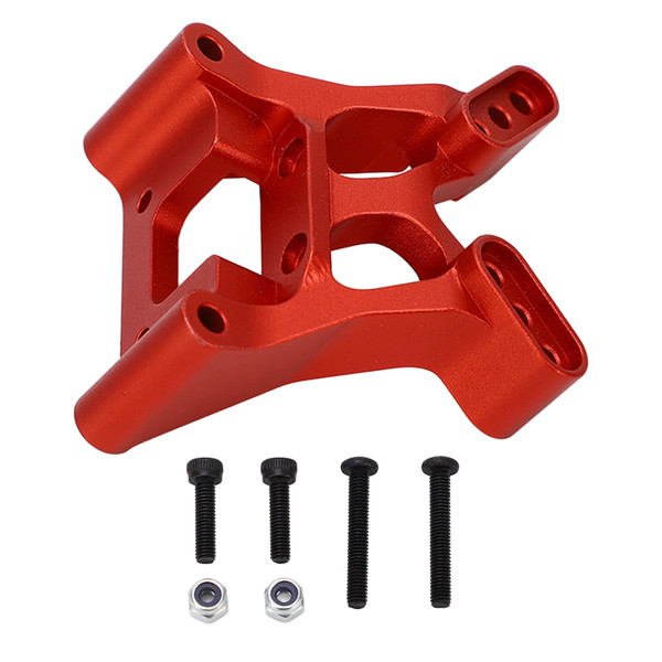 1/10 RC Front Shock Tower Aluminium Alloy Damper Shock Absorber Board for Losi Baja Rey RC Cars Red