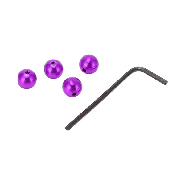 ZTTO Bike Cable End Ball Caps Reusable Brake Cable End Crimps for Mountain Bike Road BikePurple