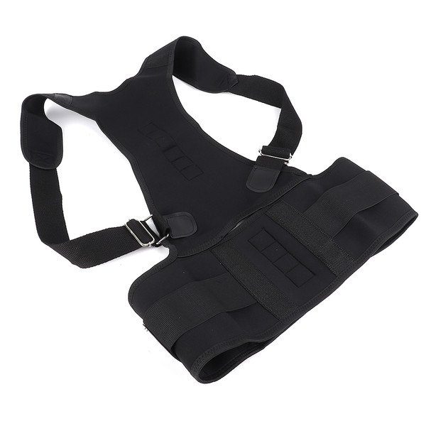 Adjustable Shoulder Brace Support Straighten Back for Posture Correction (XXL)