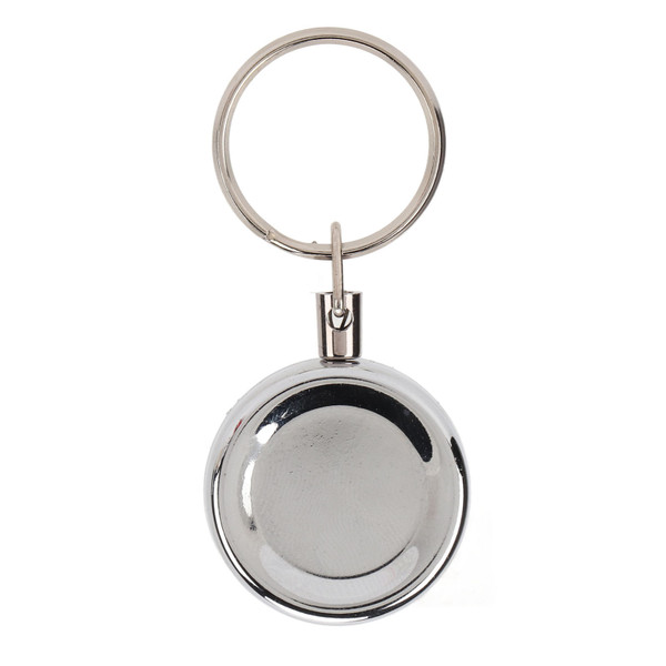 High Resilience Steel Wire Keychain Metal Retractable Key Chain Anti Lost Keychain Belt Clip