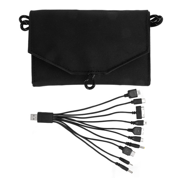 Solar Panel Folding Bag Outdoor Charging Monocrystalline Silicon Solar Cell Power Generation Board Folding Bag