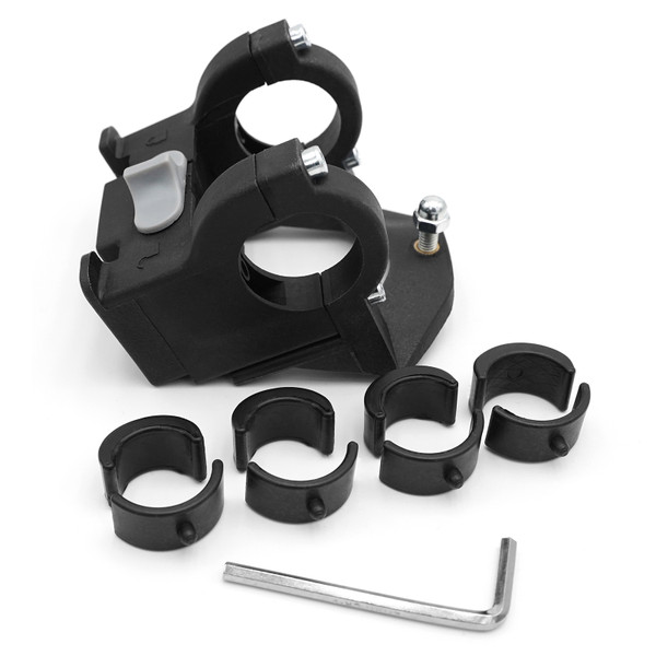Bike Basket Mount Bicycle Front Pet Carrier Mounting Holder Pet Quick Release Cycle Front Basket Handlebar Adapter