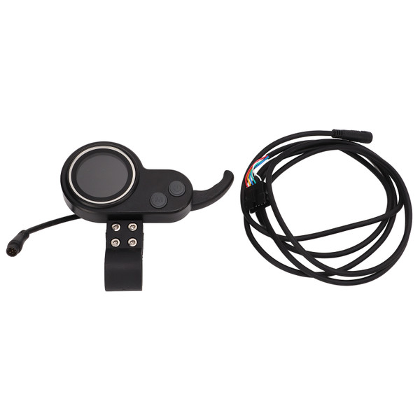 Electric Bike LCD Display 2 in 1 Electric Scooter L081 LCD Display Meter Finger Throttle with Waterproof Plug
